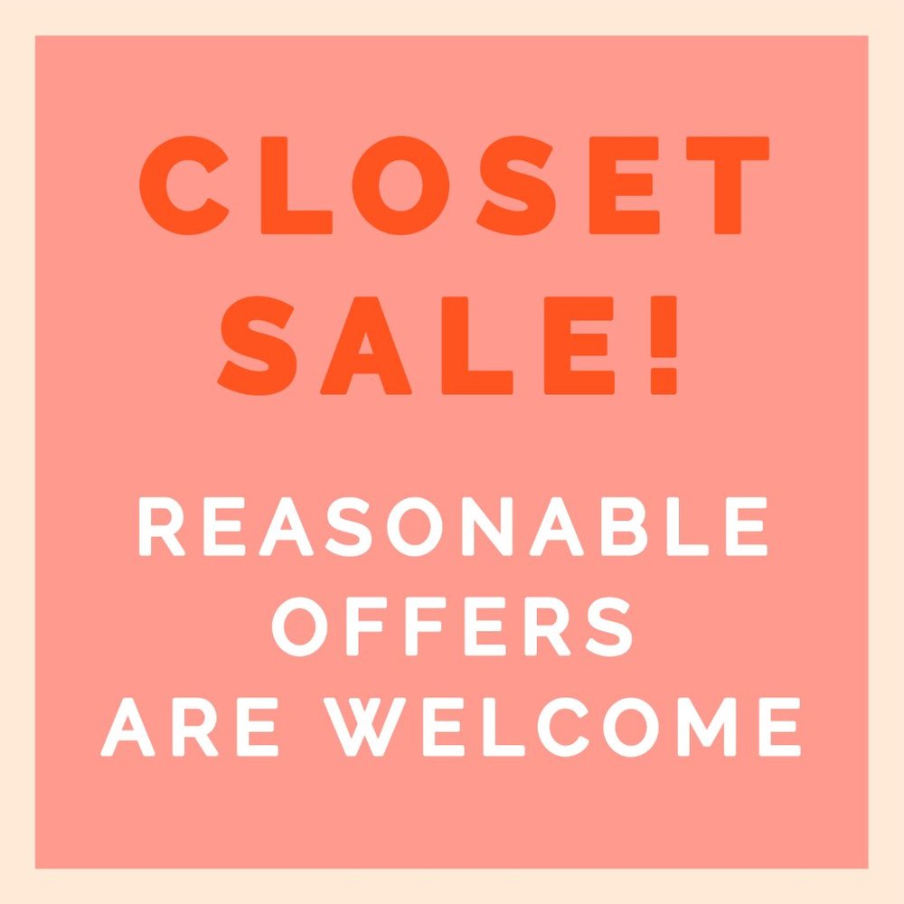 CLOSET SALE